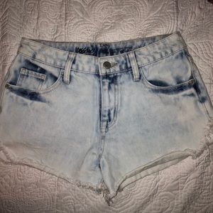 Mossimo acid wash shorts